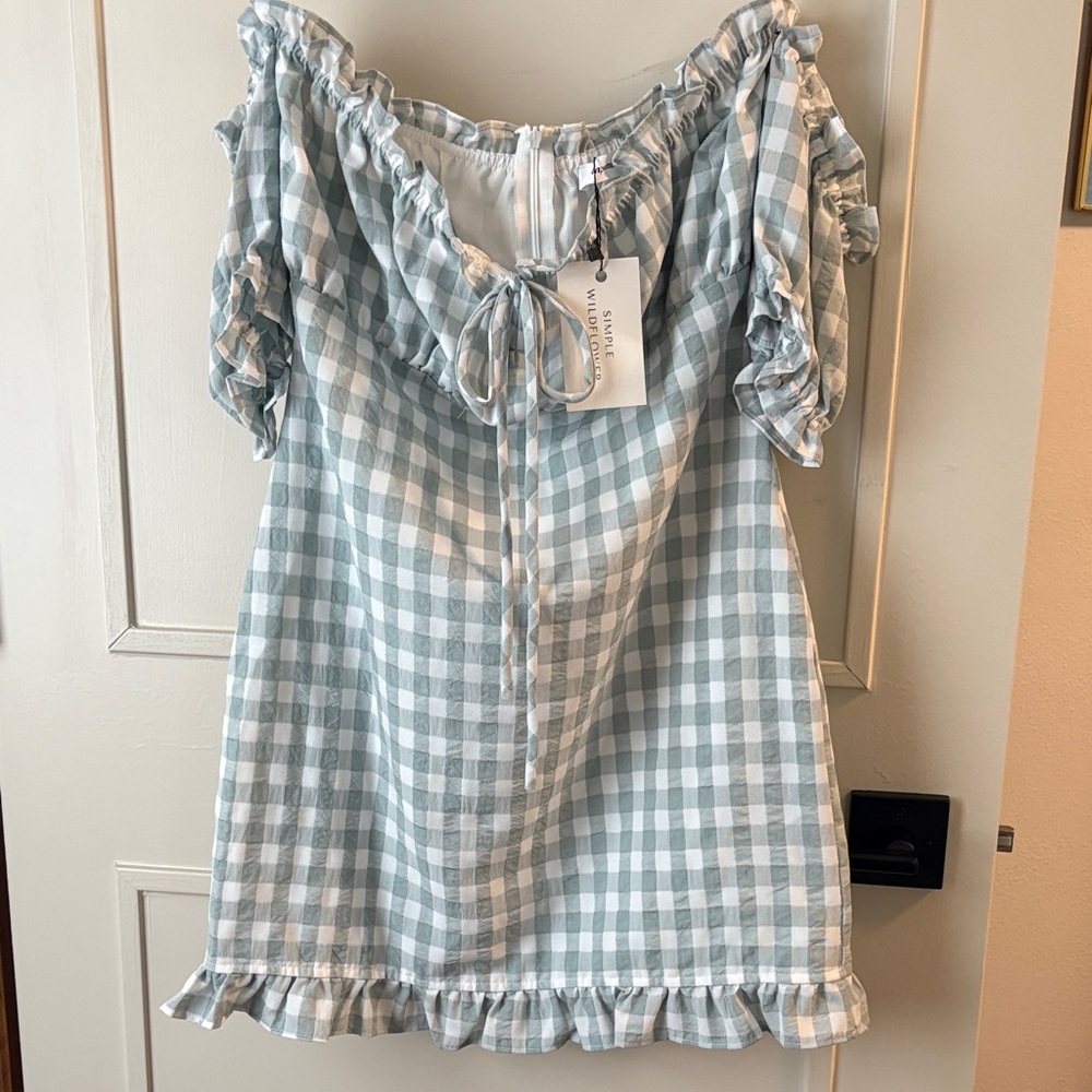 Boutique gingham dress